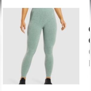 Gymshark Flex High Waisted Leggings - Studio Green Marl - XS